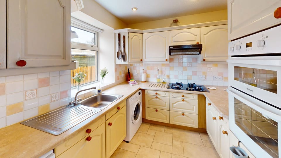 fully equipped kitchen at Birchview
