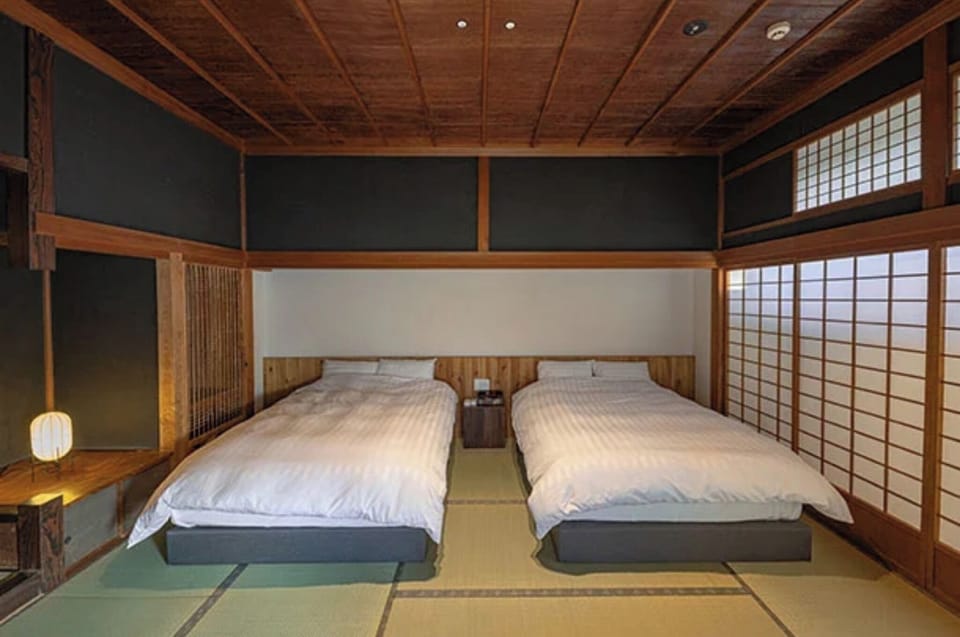 Two double beds
