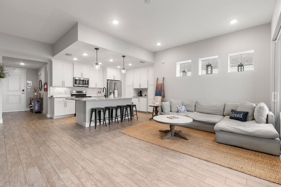 The heart of the home—our open-concept living room and kitchen are perfect for gathering and making memories.