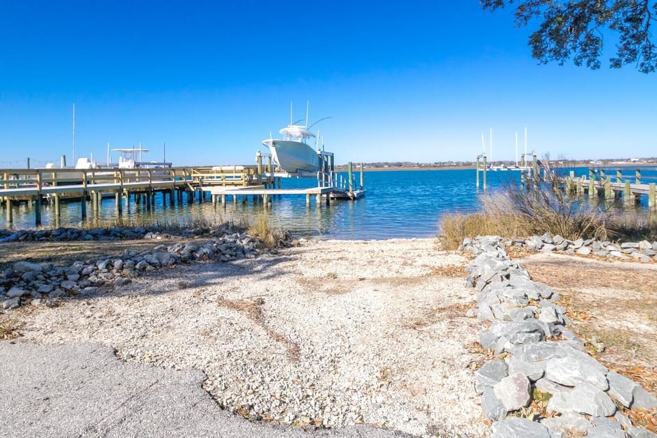 Kayak Launch at End of Street