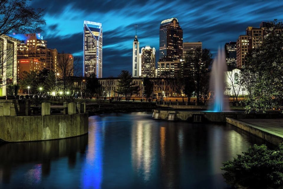 Uptown (downtown) Charlotte
