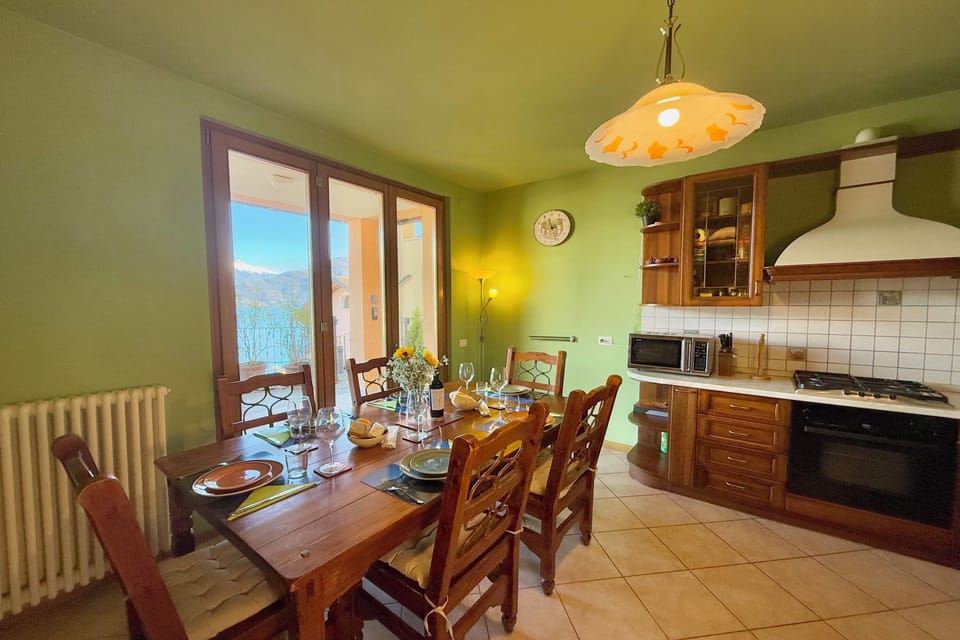 Kitchen and dining area
