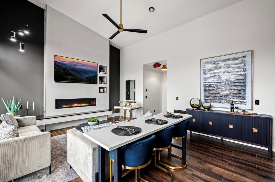 Living room for your cozy comforts.