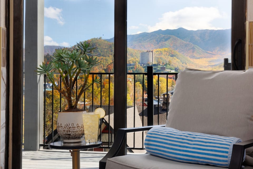 The breathtaking view of your private heated indoor pool.