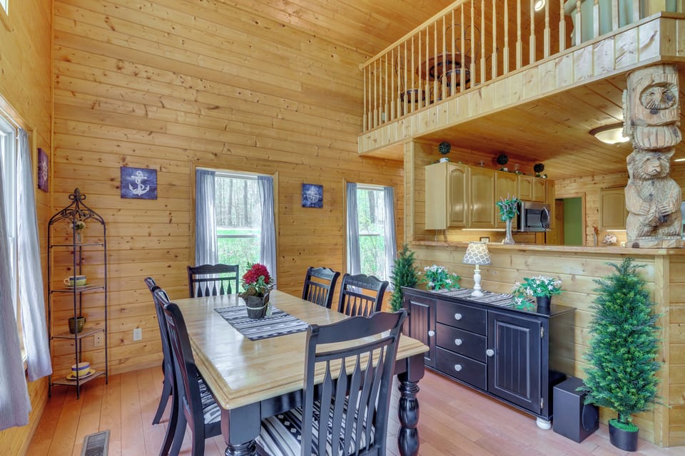 Dining Area | Main Level | Open Floor Plan