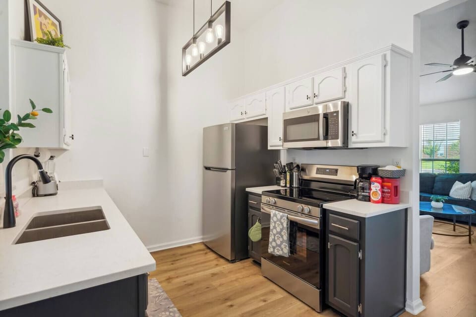 Step into our newly renovated kitchen, where cooking feels as fresh and breezy as the space around you!