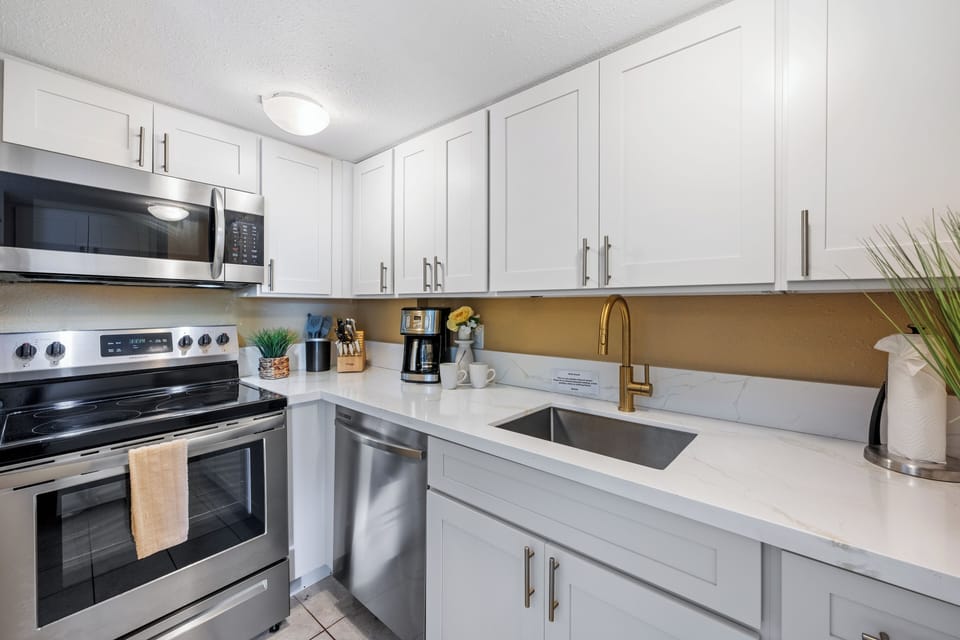 Stainless steel appliances