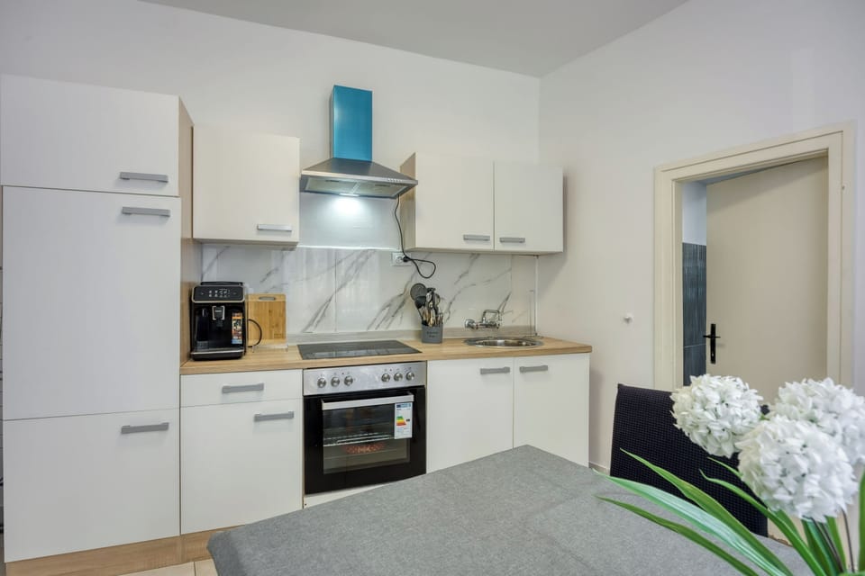 Kitchen and dining area