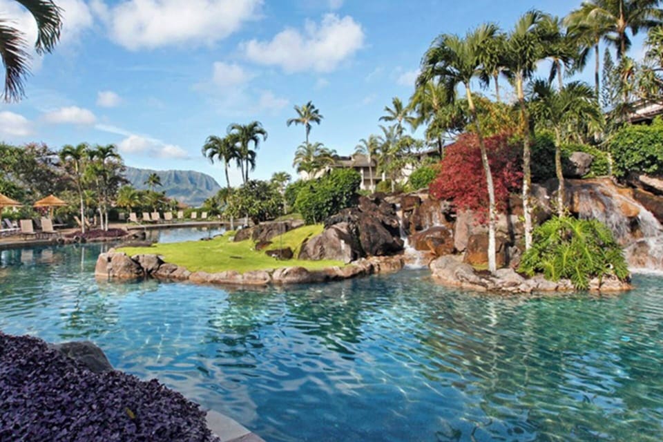 Large freeform pool
