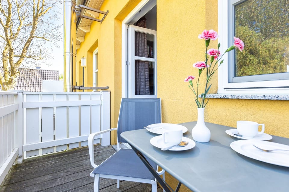 Terrace with Table and Chairs