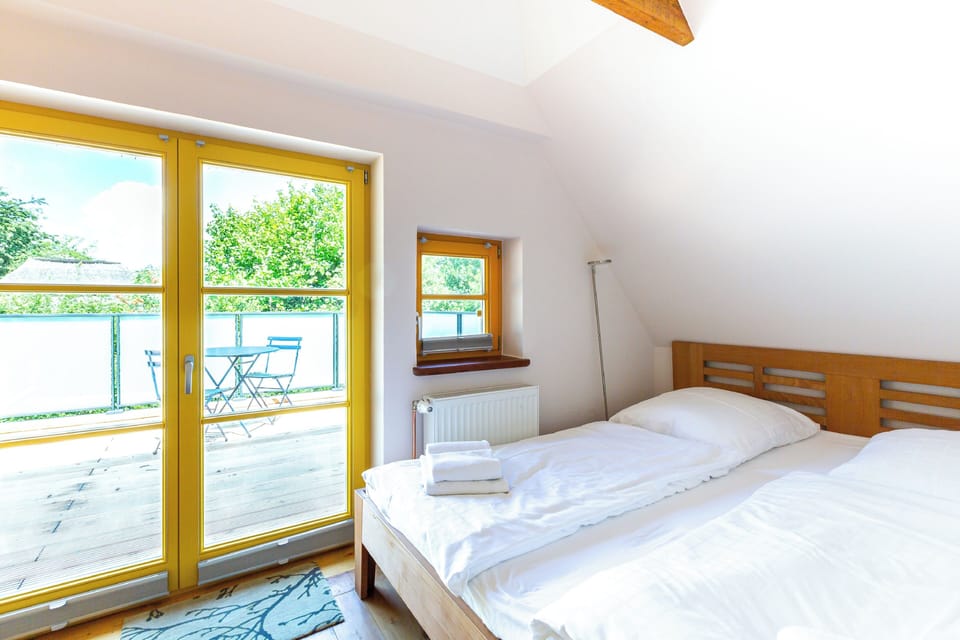 Cozy Bedroom with Terrace Access