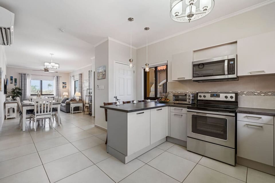 Spacious cooking area designed for group meals and gatherings