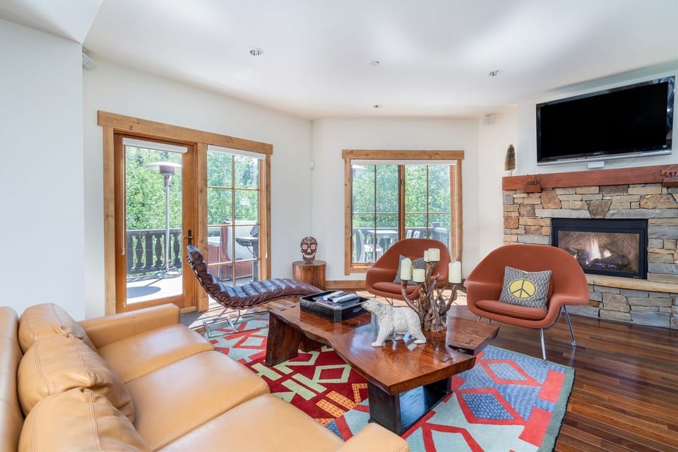 Spacious and open living room