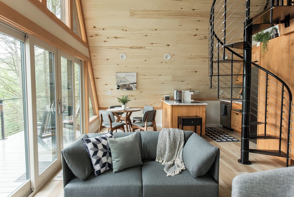 Relax in the living room.