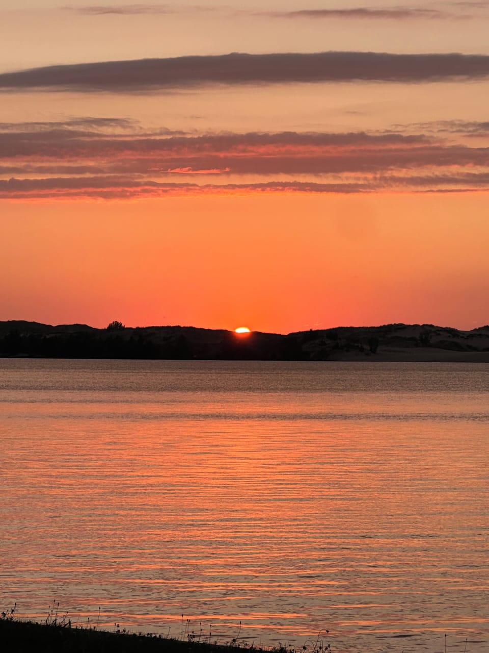 Sunset on Silver Lake 