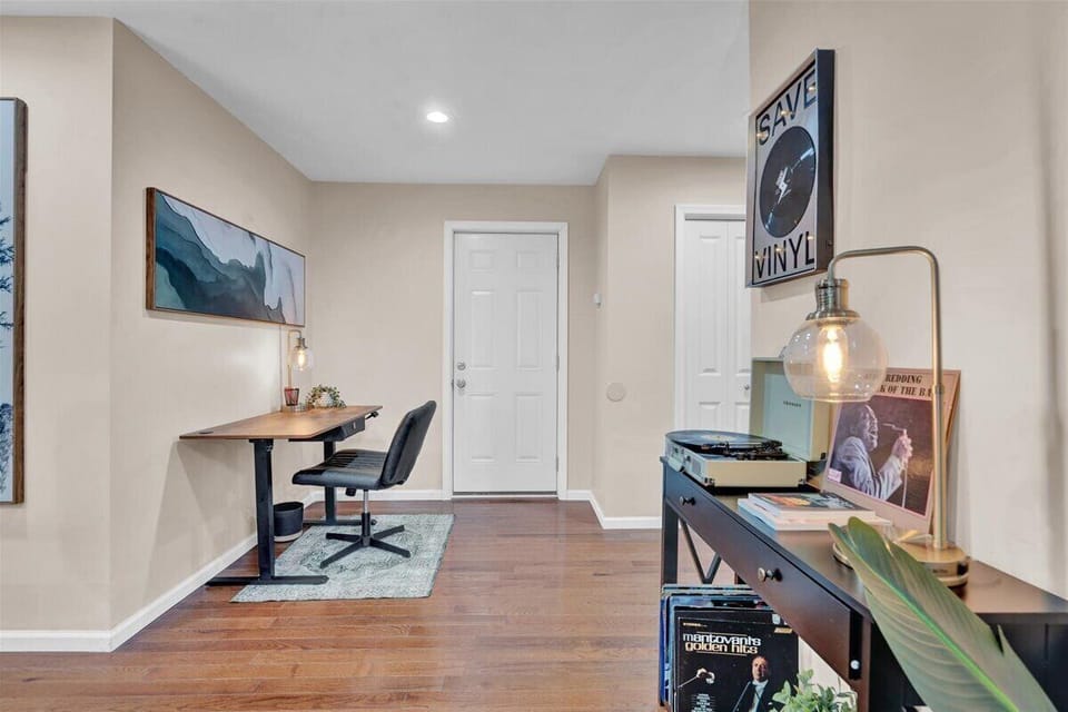 Plug in and get productive at a dedicated workspace designed for focus and flow.