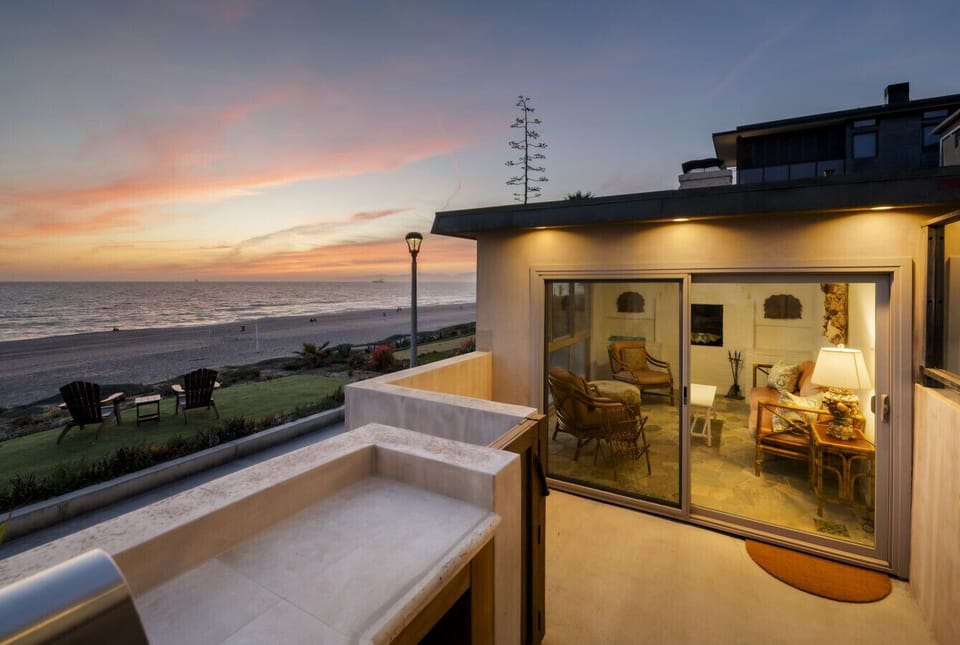Where the horizon fades to night and shared moments linger even longer.