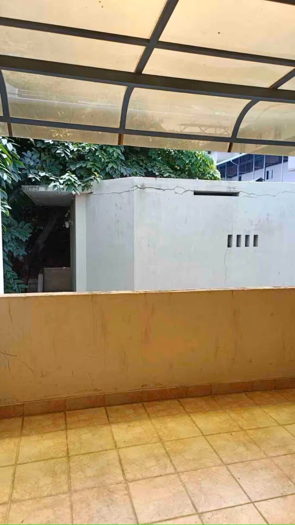 Rear Balcony