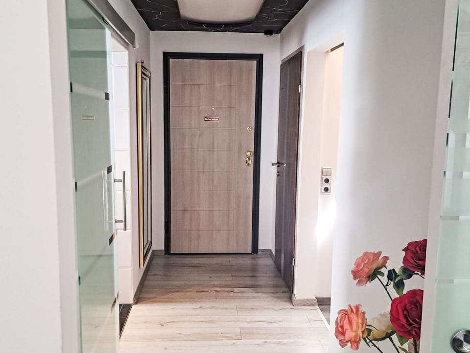 Wall, Flooring, Wood, Floor, Interior Design, Door, Wood Flooring, Room, Home Door, Home