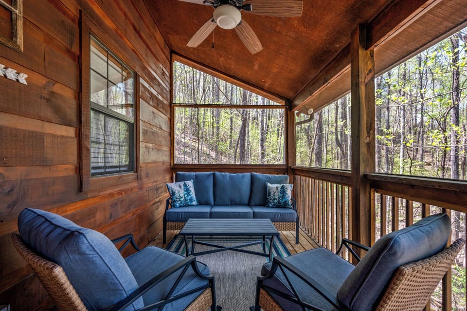 Enjoy outdoor seating, bug free!