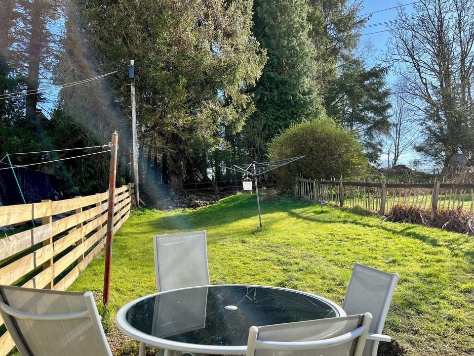 Garden | Cambusmoon Apartment, Gartocharn, near Alexandra