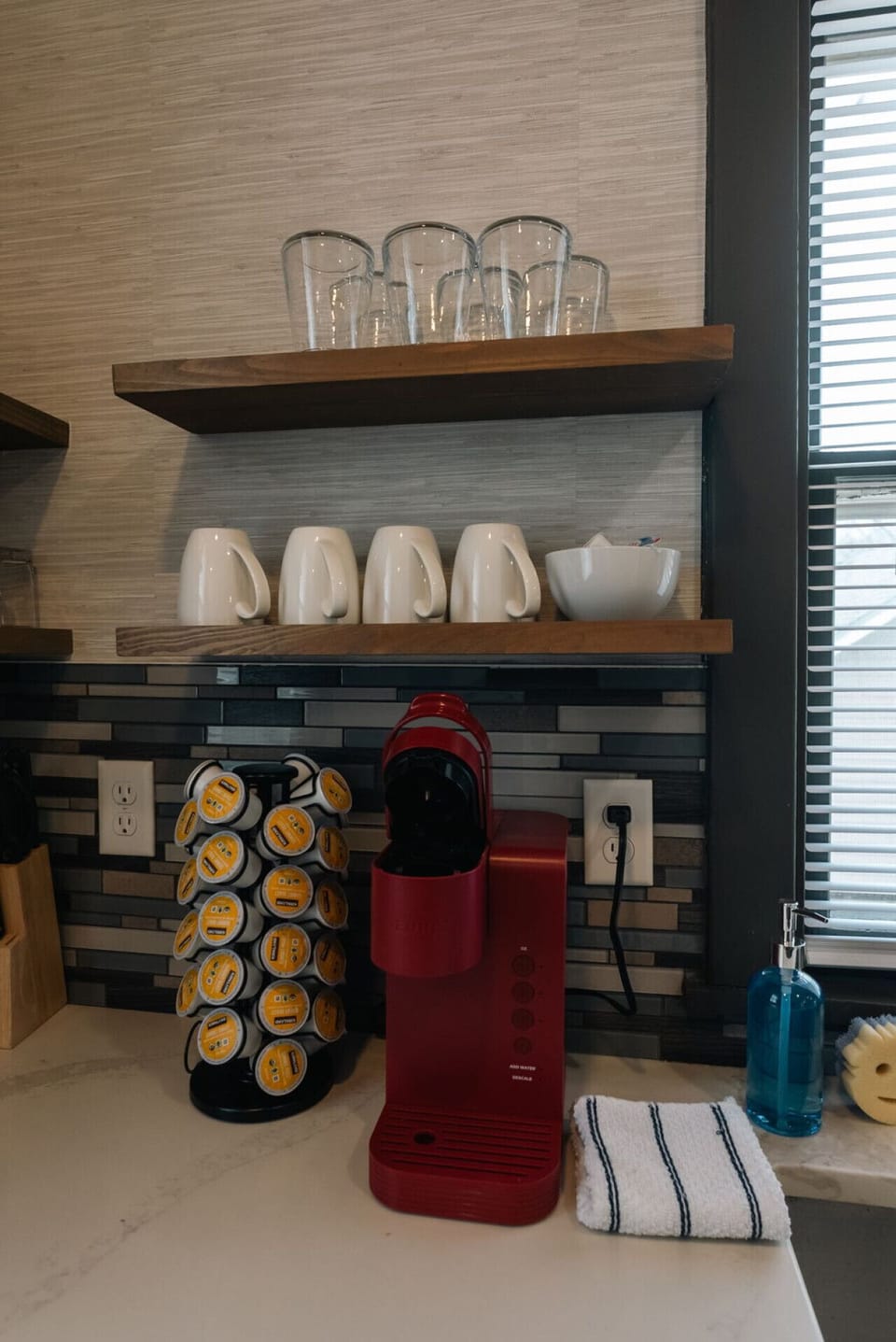 Complimentary coffee