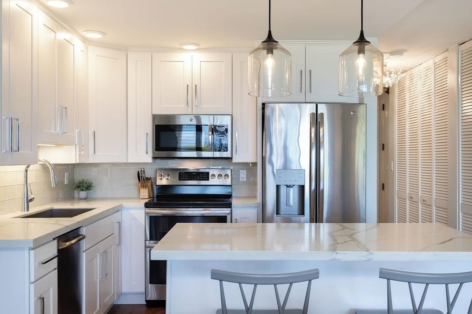 Fully equipped kitchen