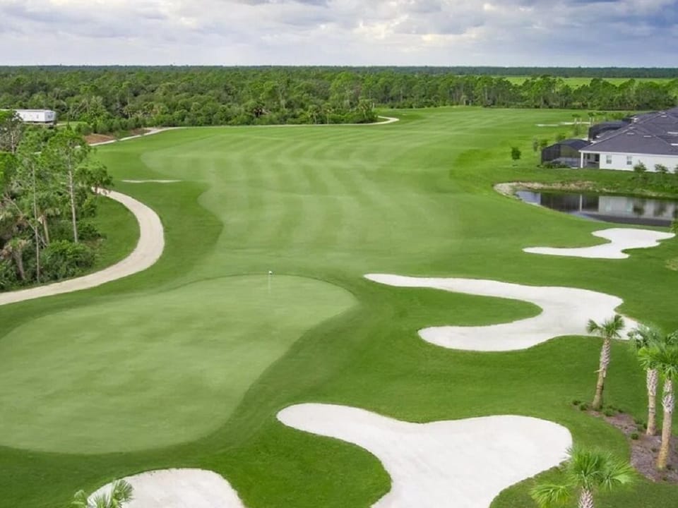 Golf course on site
