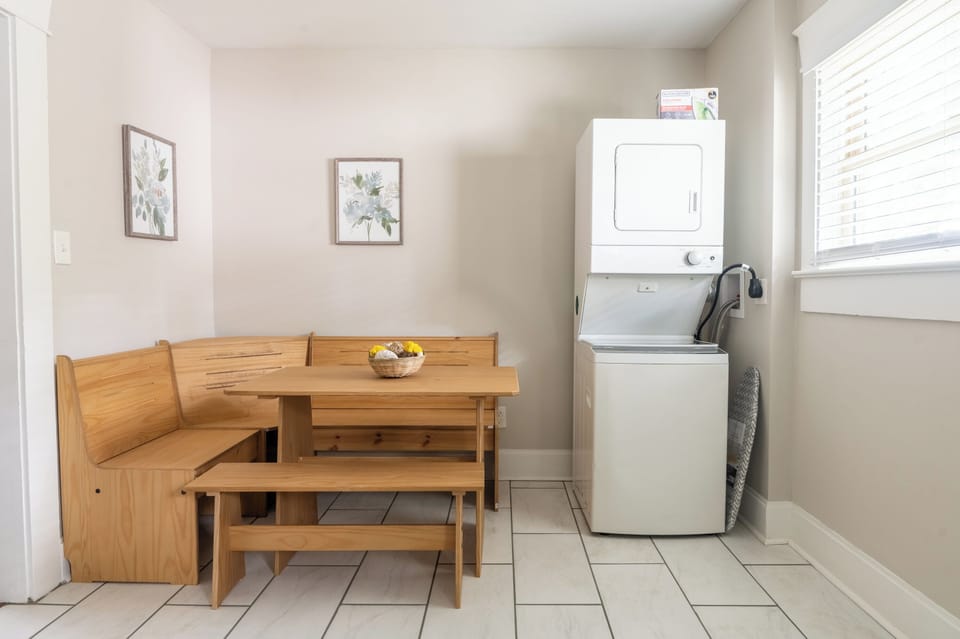 Dine in Style: Gather around the charming dining area, perfect for family meals or intimate dinners.