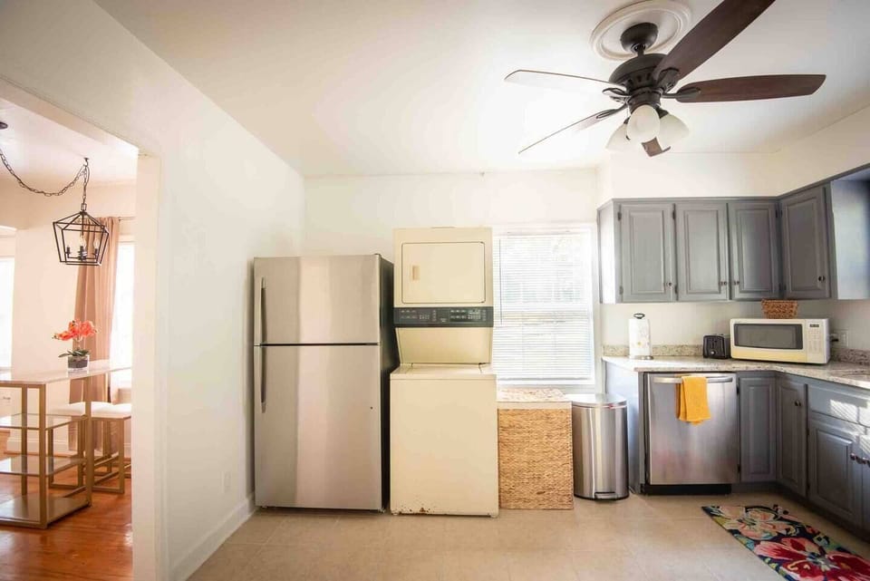 Washer and dryer available 