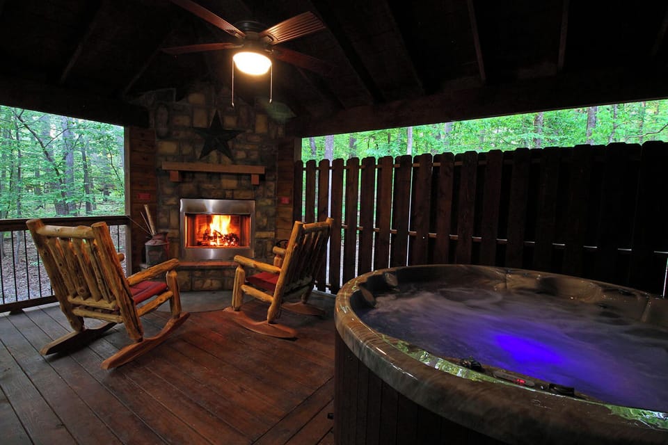 Fire's warm. Water’s hot. Vibes are perfect.