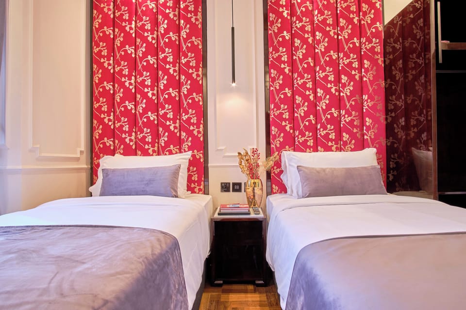 Twin beds
