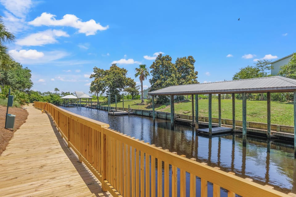 Boardwalk and Boat Slip