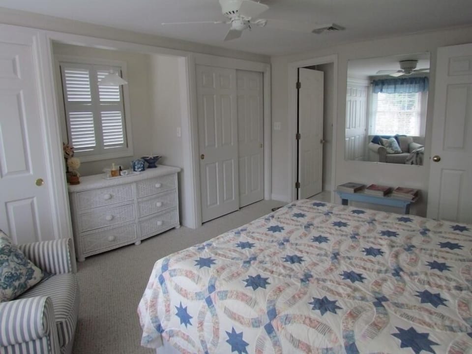 Private full bath with this bedroom