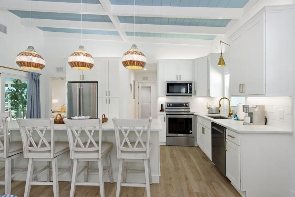 Newly renovated kitchen with everything you will need.