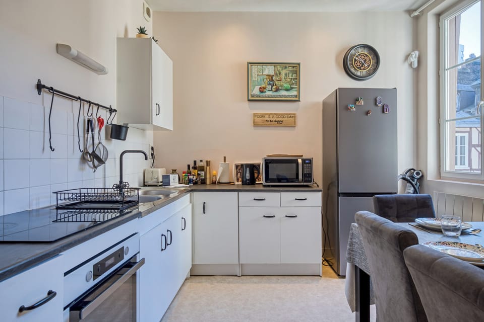 Cuisine aménagée et équipée