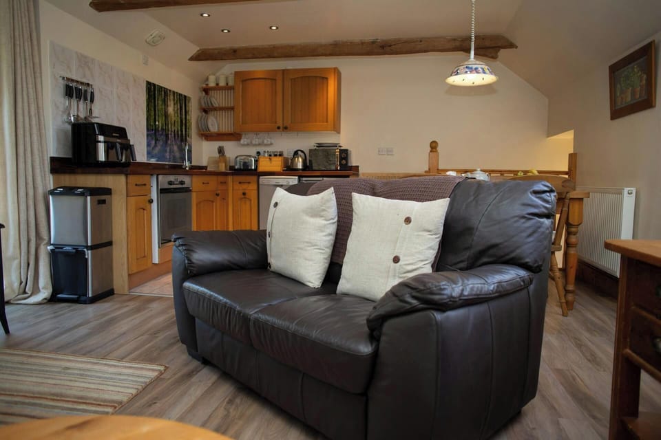 Open plan living/kitchen area