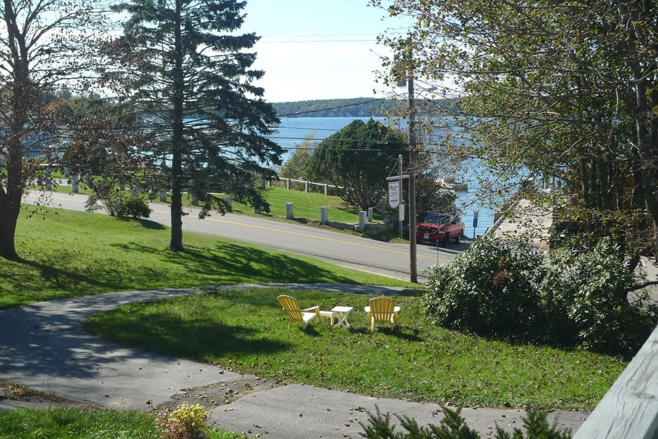 View from deck on second floor