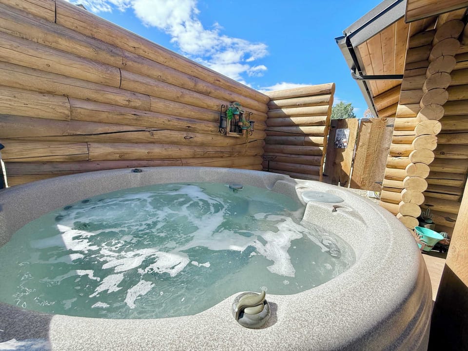 Soak in the Hot Tub while enjoying all the stargazing the night sky has to offer! 