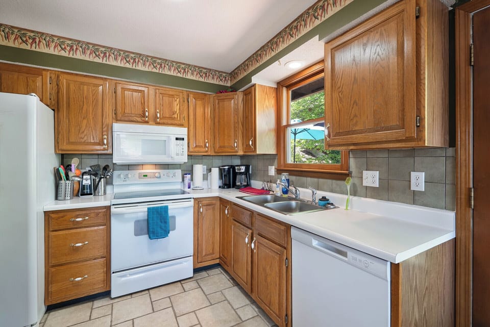 Well stocked kitchen