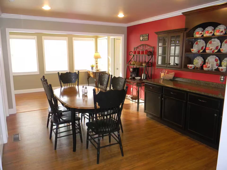 Dining Area & custom hutch