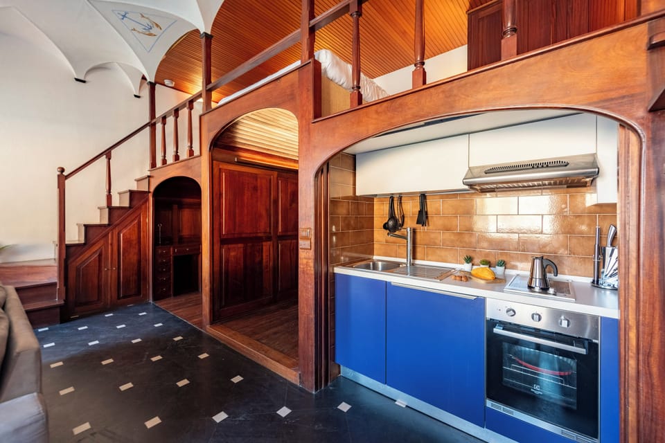 Kitchen and dining area