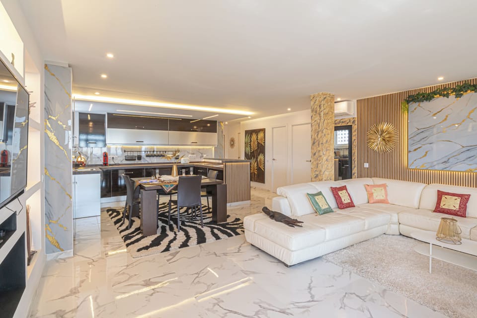Living and dining room