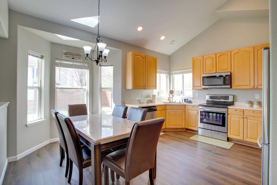 Dining Area | 1st Floor | Dishware/Flatware
