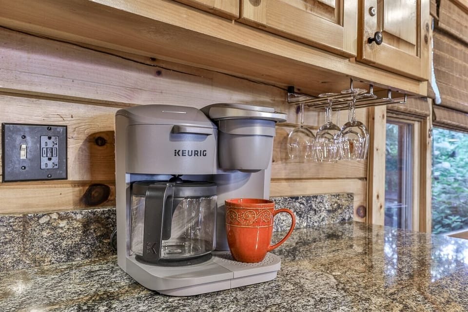 Enjoy A Cup Of Coffee In The Mountains