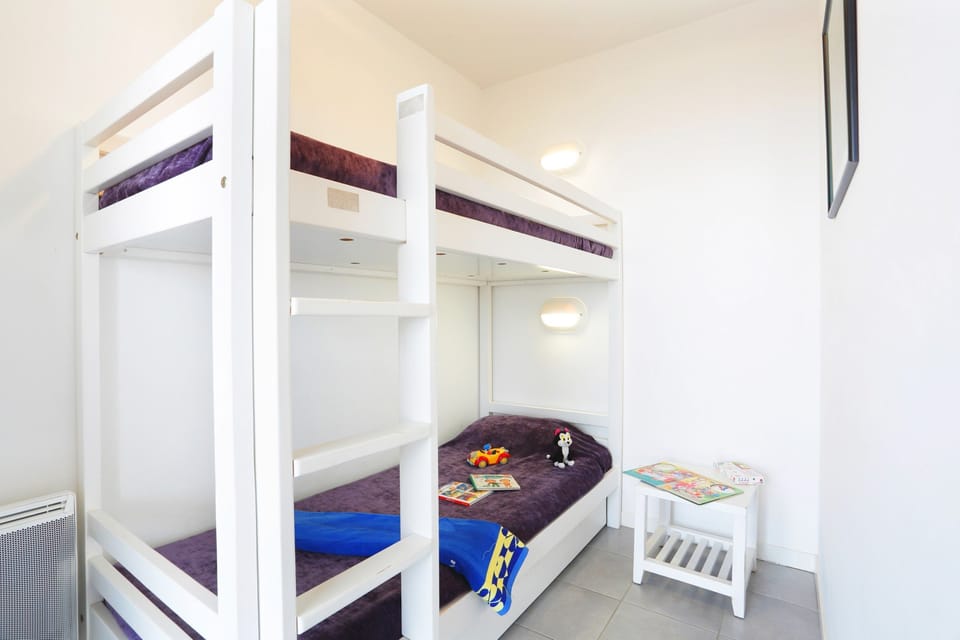 The third bedroom contains a Bunk bed - perfect for the kids or the kids at heart!