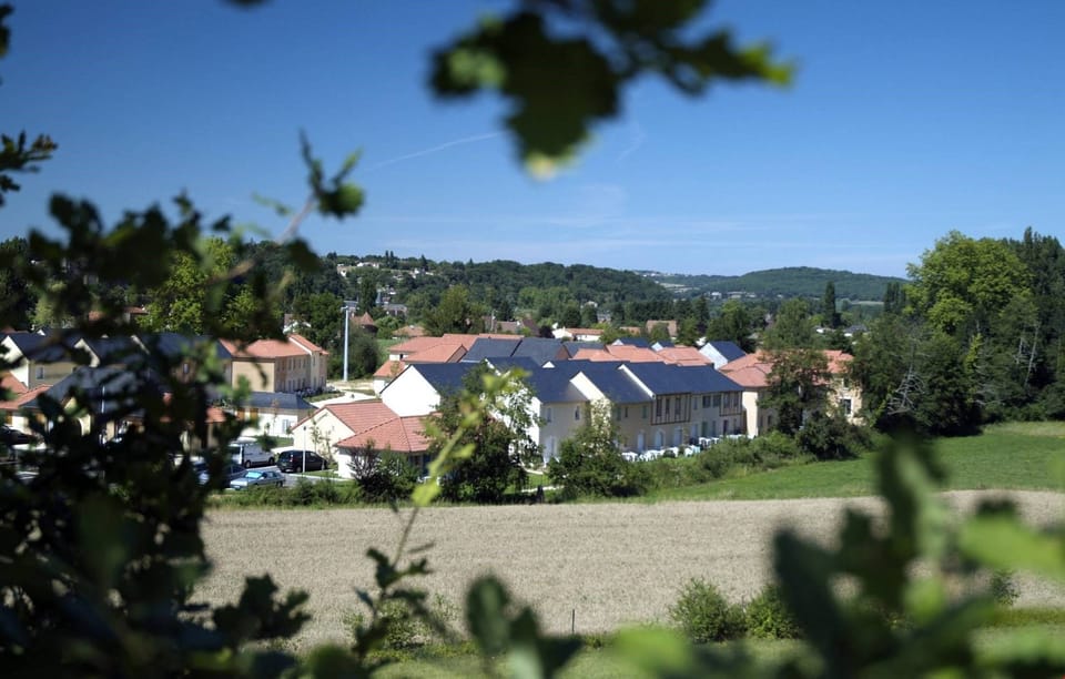 The resort is set in beautiful and lush green spaces.