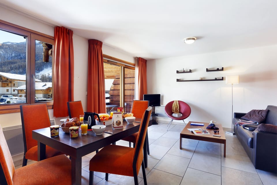 Drift to sleep in the Double bed and Double sofa bed in the living area.