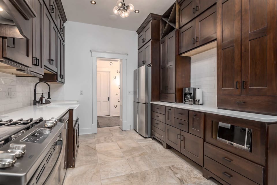 A kitchen to write home about...come visit and see for yourself!