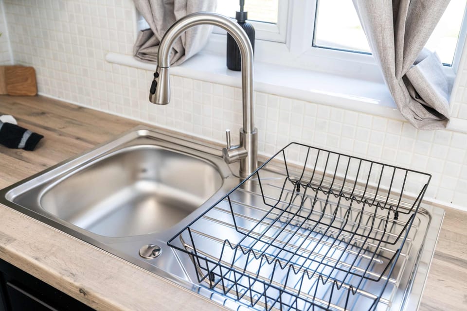 Sink in the kitchen